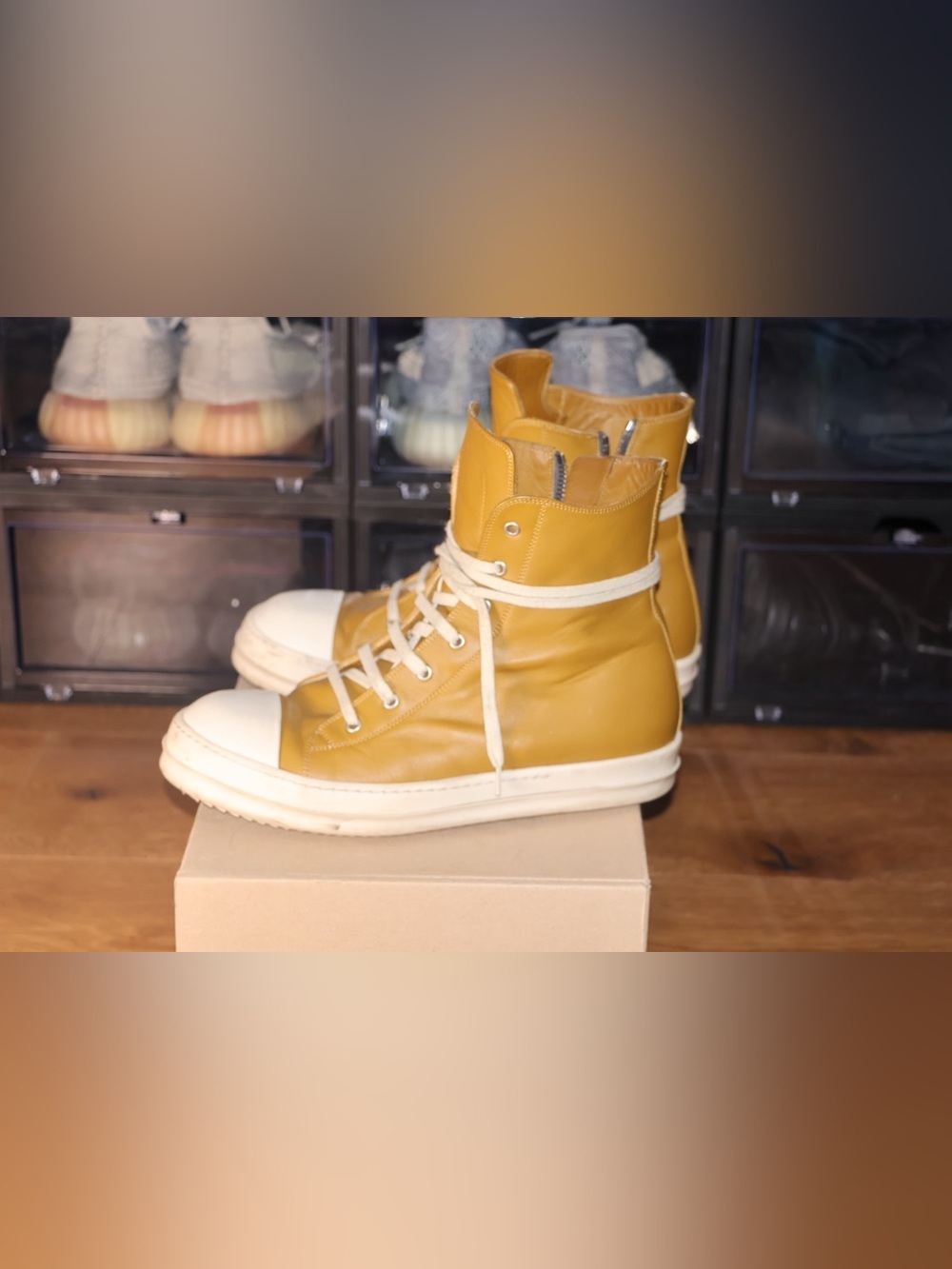 Rick Owens High-Top Ramones - Picture 2 of 7